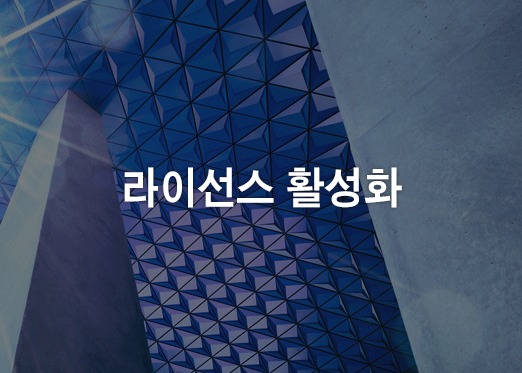라이선스 활성화