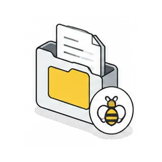 WORKBEE 문서 지식 아이콘